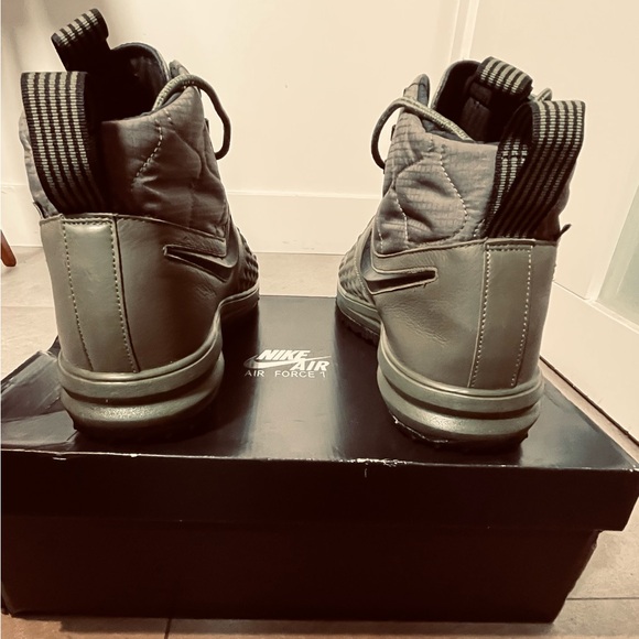 Nike Air Force 1 - Duck Boots - Size 13 US - Camo Green - Snakeskin - Gorpcore - Picture 4 of 9